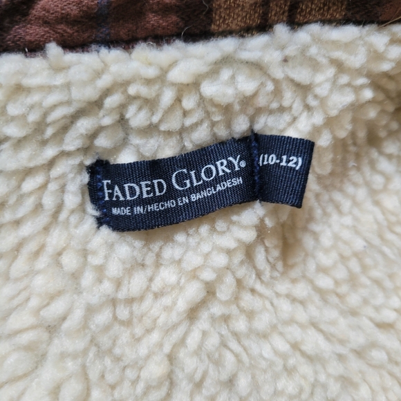 Boys Fleece Lined Jacket size 10-12 - Picture 3 of 5